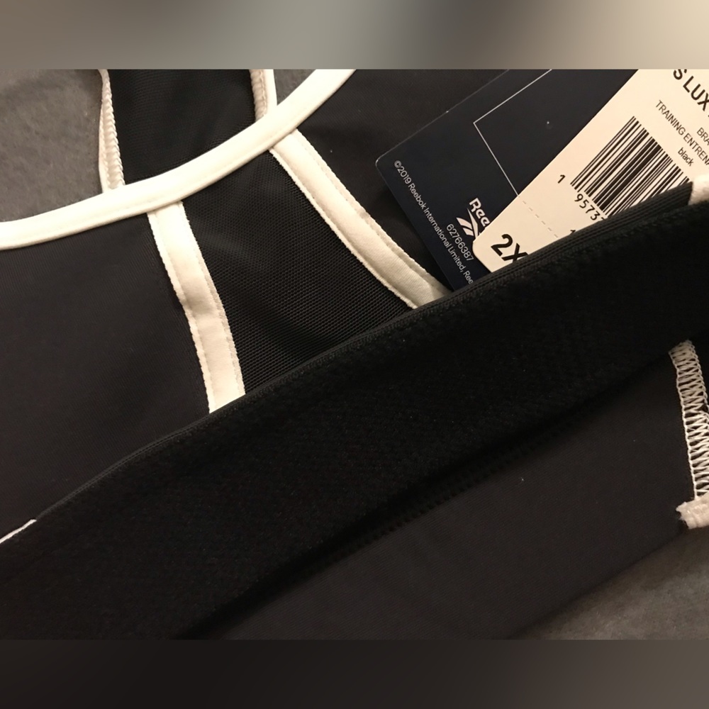 NWT Reebok TS LUX Racerback Bra - Picture 6 of 7
